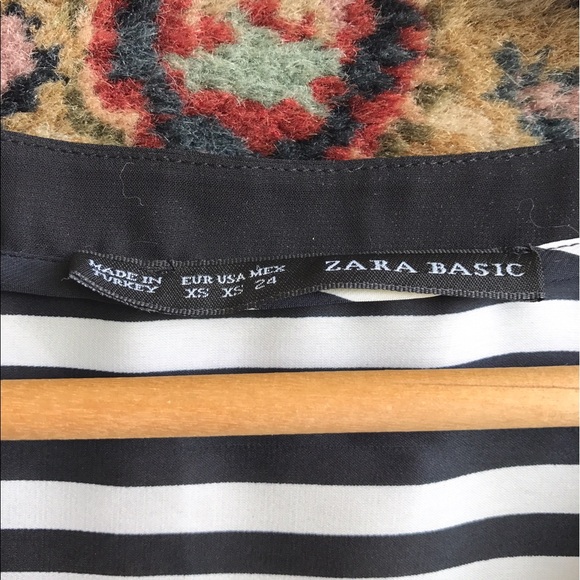 Zara Striped Blouse - Picture 2 of 3